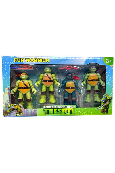 SCOWETTO Ninja Turtle 4 Figure Set