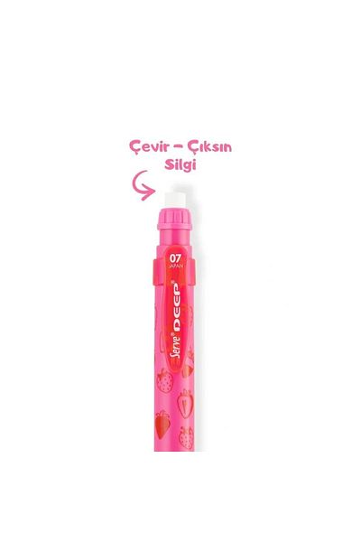 Serve Deep Versatil Pen 0.7 Neon Pink Strawberry