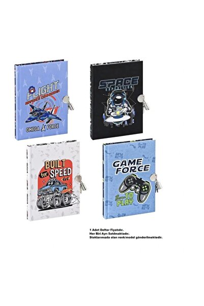 Mikro GN-621 KİLİTLİ HATIRA DEFTERİ ÇİZGİLİ (GÜNLÜK)