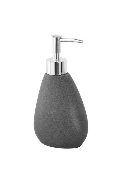 Feridras Liquid soap dispenser Feridras Stone, polyresin, gray