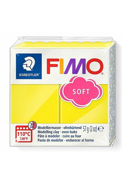 Bafimo FIMO Soft Modeling Clay 57g Bright Yellow
