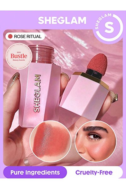 SHEGLAM Color Bloom Liquid Blush-Rose Ritual