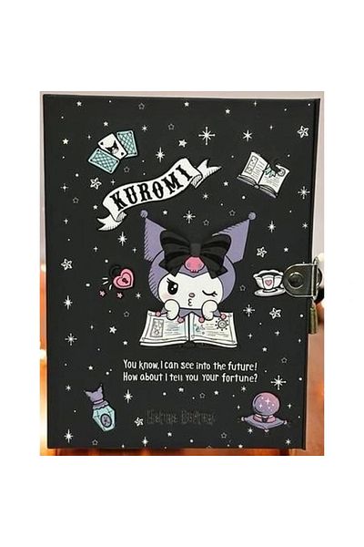 Mikro Kuromi 158 40 00 20X15 Locked Memory Book - Single