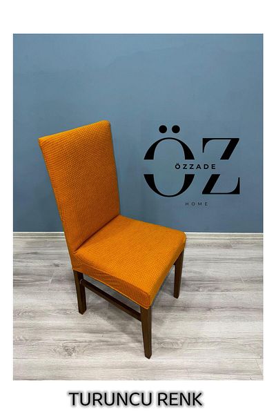 özzade Κάλυμμα καρέκλας τετράγωνο για το σπίτι Πλένεται εύκαμπτο ελαστικό κάλυμμα καρέκλας από Lycra