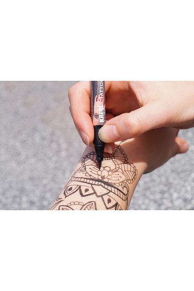 Kreul Tattoo Pen Tribals Set Of 4