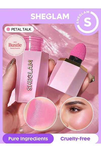 SHEGLAM Color Bloom Liquid Blush-Petal Talk