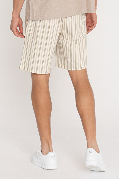 Jack & Jones Jack&jones Jaiden Leo Mid Erkek Bej Şort