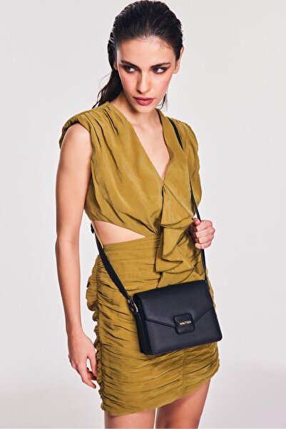 Nautica Women's Messenger Bag - Black