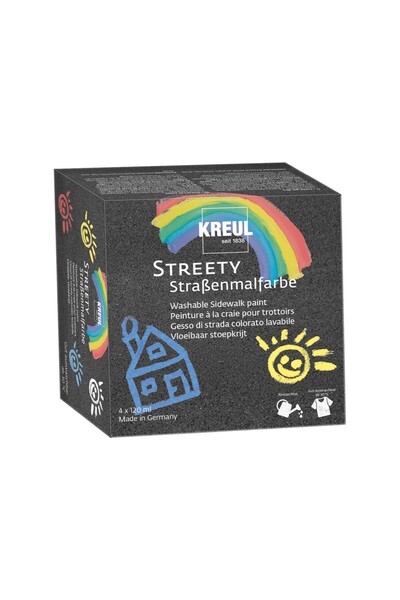 Kreul Vopsea Streety Sidewalk 120 ml 4/set