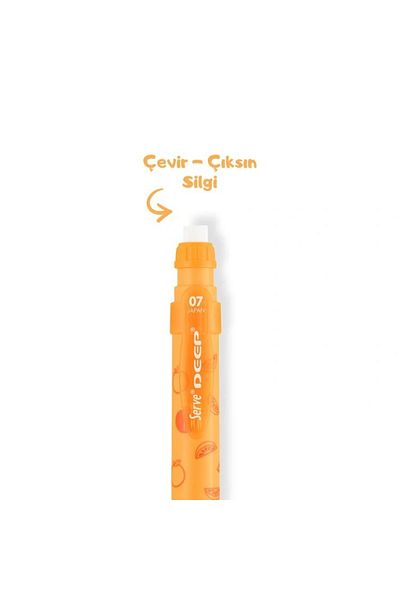 Serve Deep Versatil Pen 0.7 Neon Orange Orange