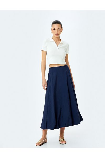 Koton High rise maxi balloon skirt.