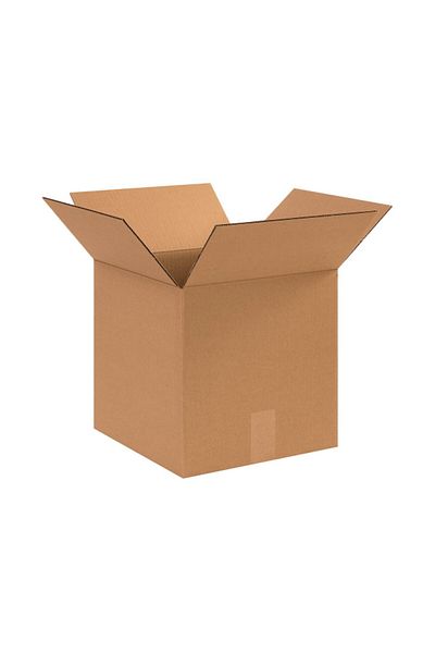 BLUEBEAR Cardboard Square Shaped Medium Packaging Empty Box 18 Inch