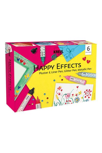 Kreul Happy Effects Kreul decorative colors, set 6 x 29 ml