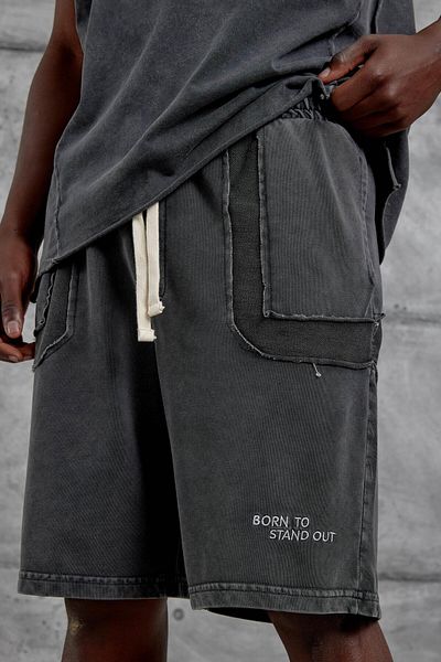 NOMARC Smoked Born to Stand Out Written Shorts