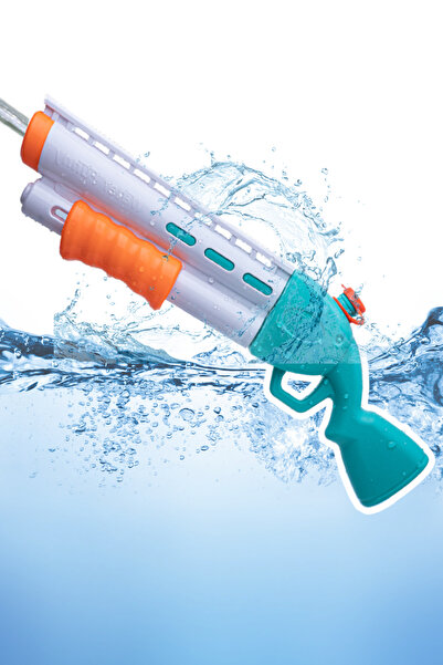 craftivio Büyük Boy 10 Metre Menzilli 600 Ml Depo Pompalı Model Su Tabancası ...