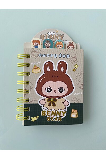 ŞİMŞEK BİJUTERİ دفتر ملاحظات A7 مع الرسم والشخصية