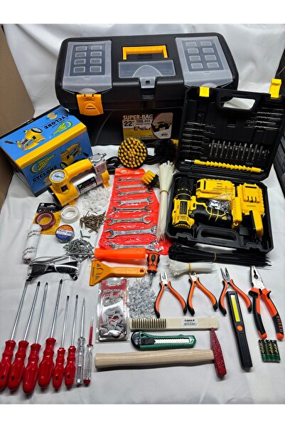 DİBA AVM 676 PARÇA DOLU DOLU TAKIM ÇANTASI AVADANLIK TAMİR SETİ