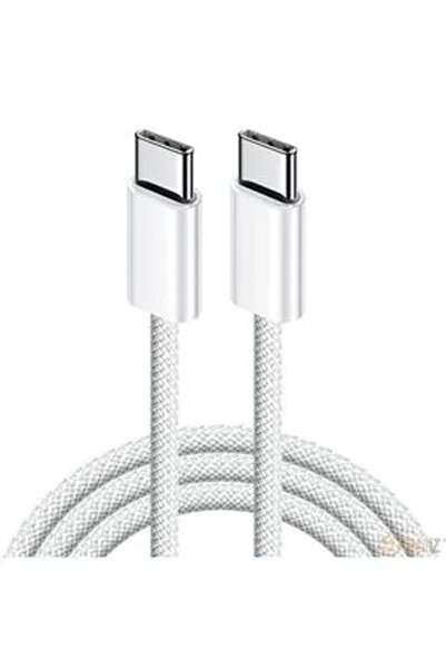 Ceptex İphone Type-c Uyumlu Hızlı Şarj Aleti Usb-c to Type-C Kablosu 2m