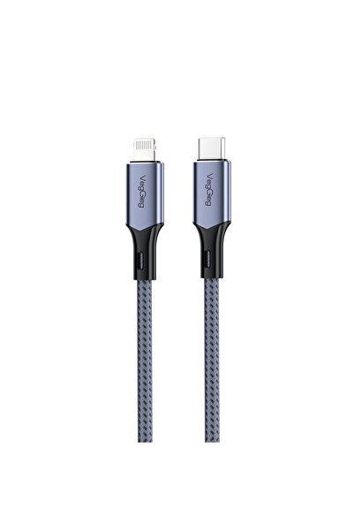 Veggieg 27w 3a Usb Type-c To Lightning Iphone Ipad Mfı Uyumlu Hızlı Şarj Ve D...