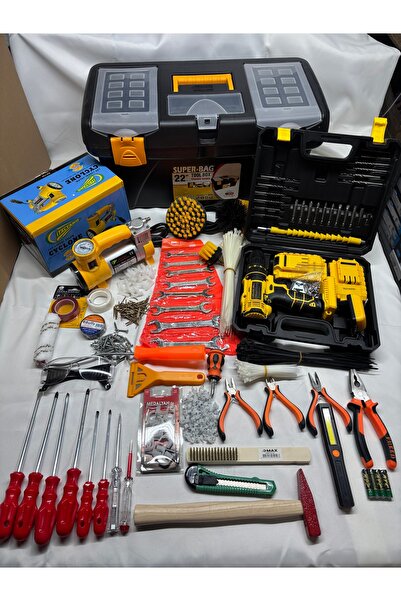 DİBA AVM 676 PARÇA DOLU DOLU TAKIM ÇANTASI AVADANLIK TAMİR SETİ