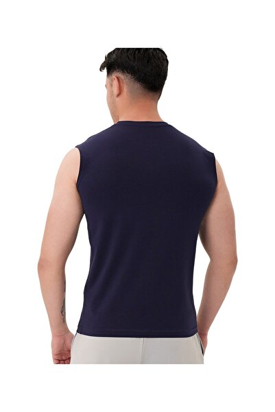 MUSCLECLOTH Training Kolsuz T-Shirt İndigo