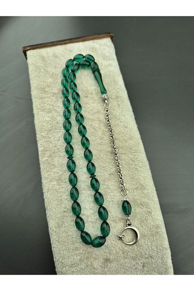 SAİD UYAR Squeeze Fire Amber Kuka Catalin Tasbih Giftware