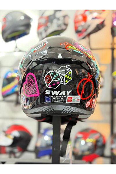 Sway SW 867 PERİ Full Face Kask