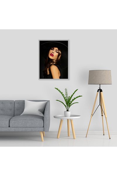 media Canvas painting Portrait29, 40 x 60 cm