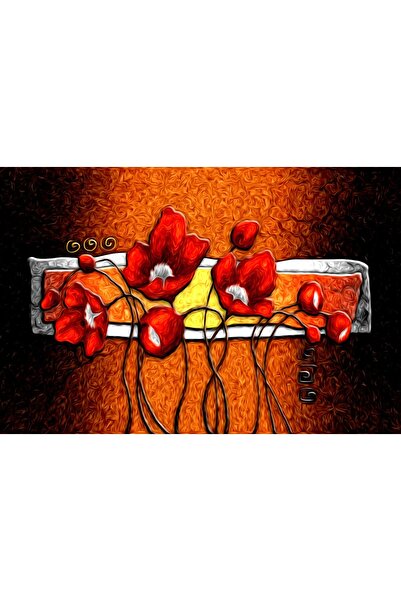 media Tablou canvas Flori, vintage, abstract, arta4, 45 x 30 cm