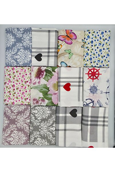 pınarhome collectıon KUMAŞ RANFORCE КАПАК КАПАК КІЛІФІ --50X70CM--2 ШТУКИ (1 ПАРА)