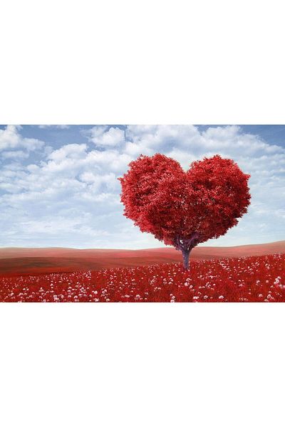 media Canvas painting The Tree of Love, 105 x 70 cm