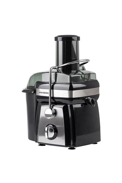 Hausberg Storcator De Fructe Si Legume Hb-7540, 1000 W, 2 Viteze, Pulpa 1 L, Suc 1 L, Accesoriu, Negru
