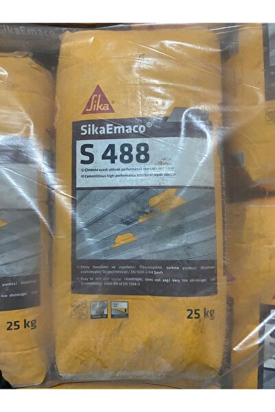 Sika SikaEmaco S 488 çimento esaslı yüksek performanslı tiksotropik yapısal t...