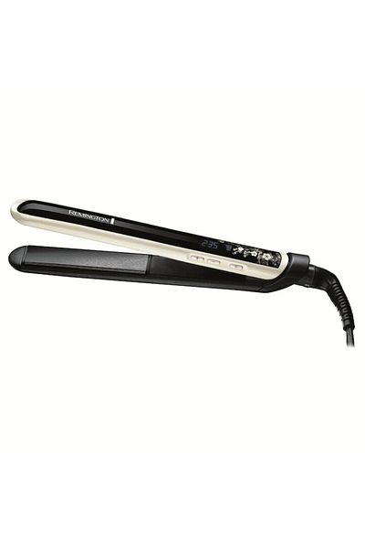 Remington S9500 Hair Straightener, 235 Degrees, LCD, Easy Lock, Black/Grey