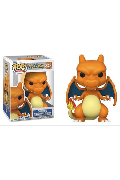 Funko بوب! مجسم بوكيمون تشاريزارد 843 - لعبة فينيل قابلة للتجميع