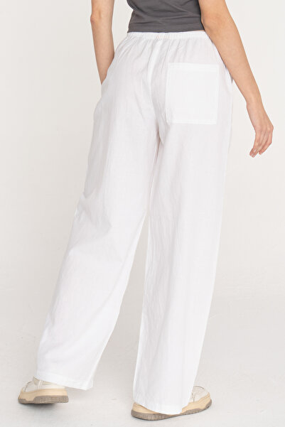 Jack & Jones Women's Linen Trousers - Comfortable Fit Flora
