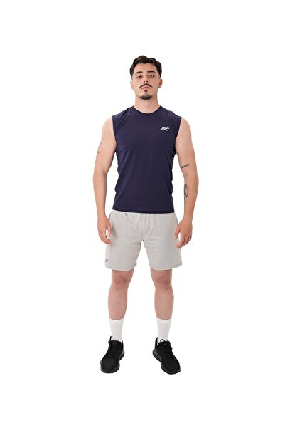MUSCLECLOTH Training Kolsuz T-Shirt İndigo