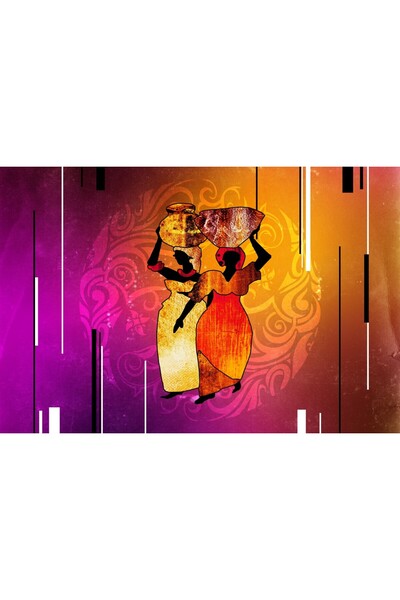 media Tablou canvas Africa retro vintage arta8, 75 x 50 cm