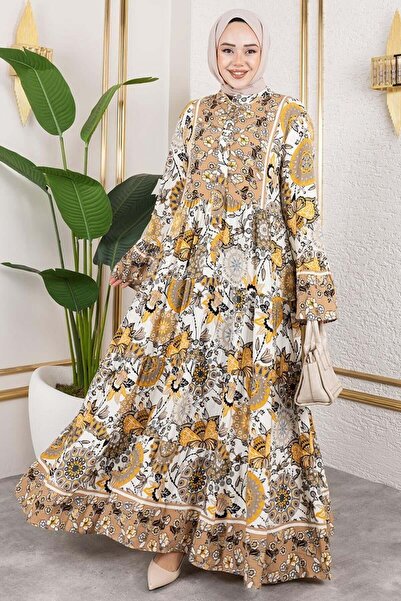 ORCHID Φαρδύ μανίκι Τζιλάτικο φόρεμα VISON