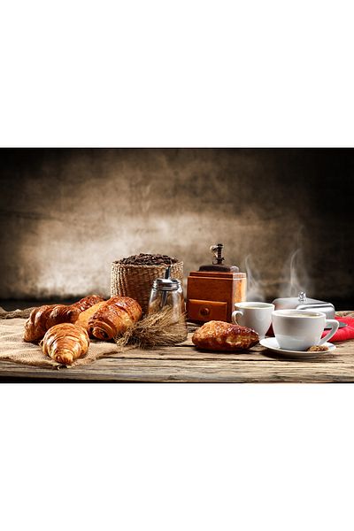 media Canvas painting Rustic table, 60 x 40 cm