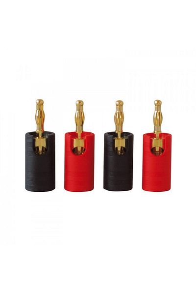 Dynavox Conector Banana Dynavox Spring 2, set de 4 bucati
