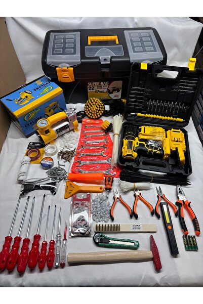 DİBA AVM 676 PARÇA DOLU DOLU TAKIM ÇANTASI AVADANLIK TAMİR SETİ