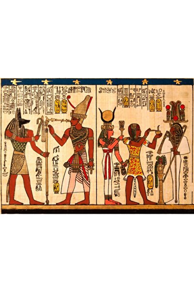 media Tablou canvas Egipt, papirus6, 75 x 50 cm