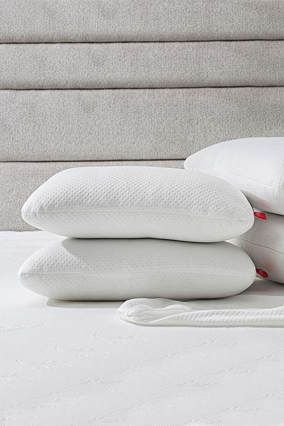 YASÜ Relax Mini (37*54cm) 3 Pcs Microfiber Beads Silicone Filling Home Hotel 3 Pillow Case with Zipper