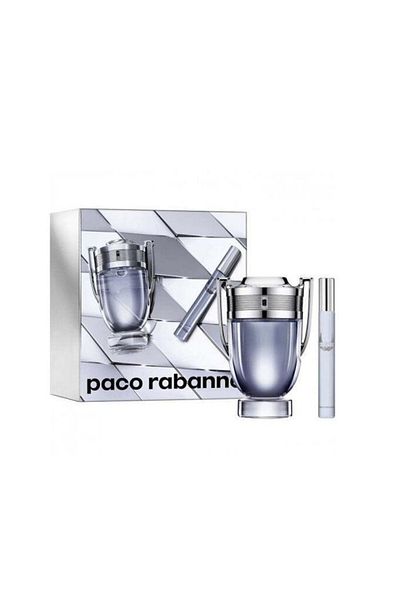 Paco Rabanne Gift Set, Invictus, Eau de Toilette, Men, 100 ml + 20 ml
