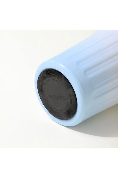 Weather Forecast 304 L Steel 400 ml Blue White Gradient Hand Thermos Mug Cin918Mv