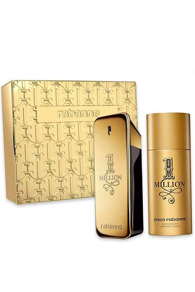 Paco Rabanne Paco Rabanne 1 Million Gift Set Eau de Toilette for Men, 100 ml + Deodorant spray, 150 ml