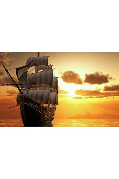 media Tablou canvas Vacanta pe corabie 3, 45 x 30 cm