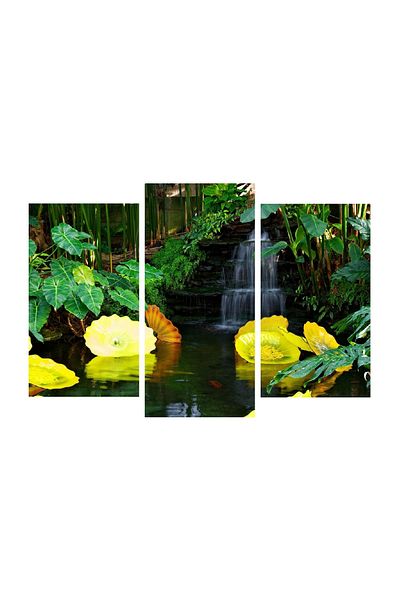 media Multicanvas painting 3 pieces Nature 1, 120 x 85 cm