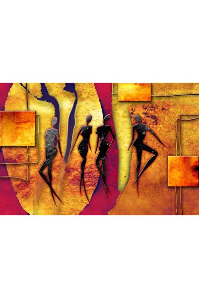 media Tablou canvas Africa retro vintage arta50, 75 x 50 cm